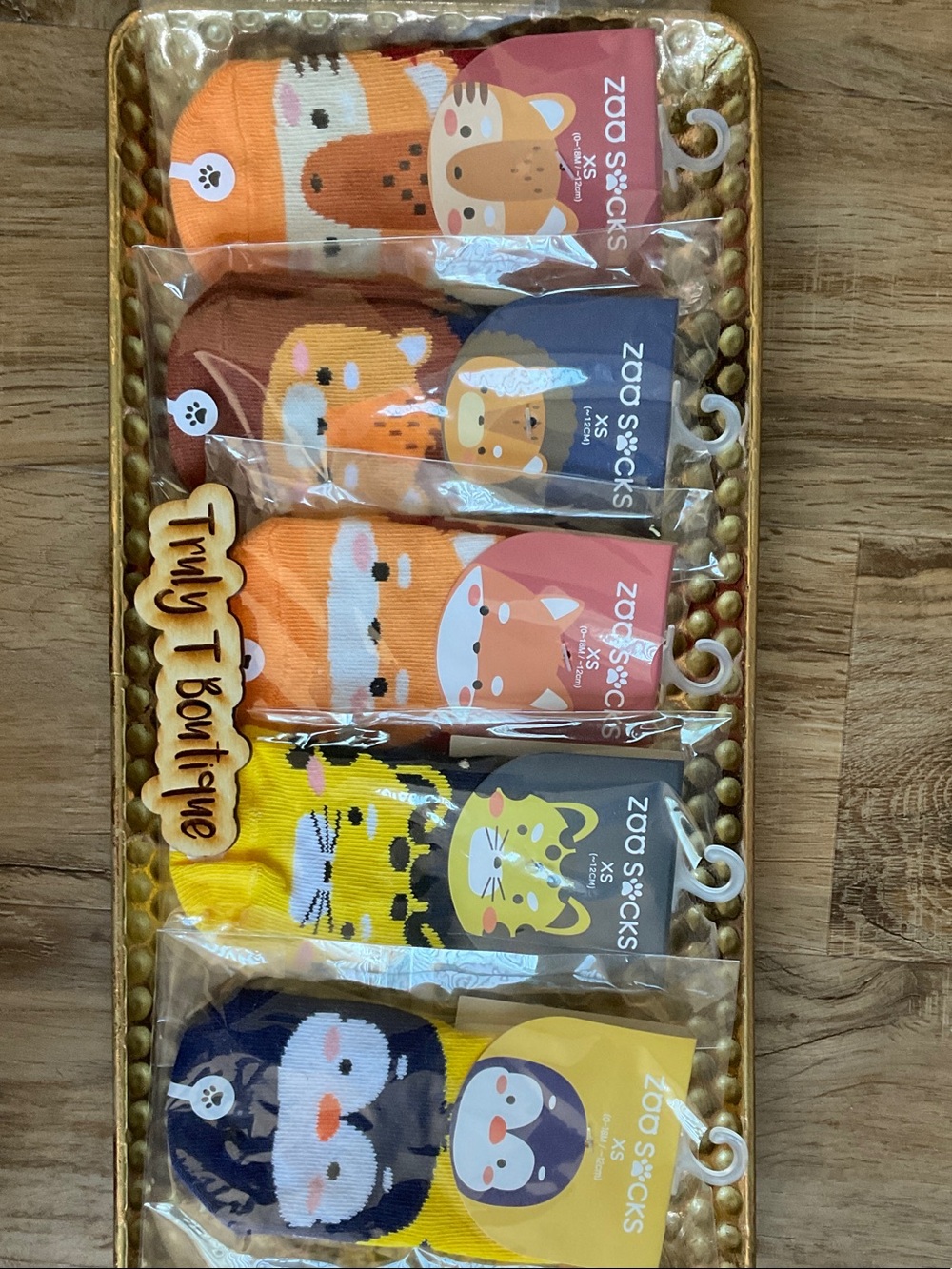Bundle of 5 kids zoo Socks